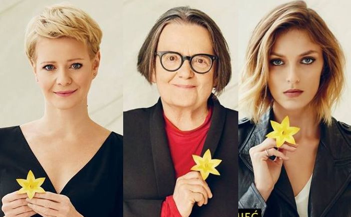 Małgorzata Kożuchowska, Agnieszka Holland i Anja Rubik ambasadorkami akcji "Żonkile"