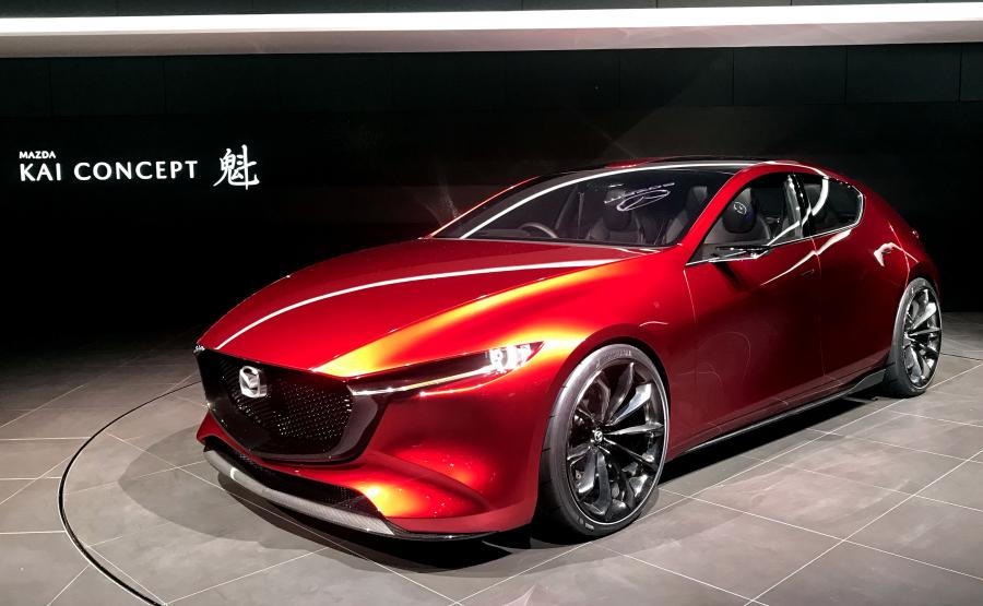 Zdjęcia Mazda KAI to nowa Mazda 3. A pod maską silnik