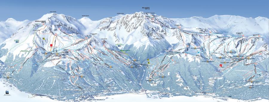 La Plagne, Les Arcs, Francja