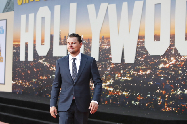 Leonardo Di Caprio. Premiera filmu "Pewnego razu... w Hollywood"