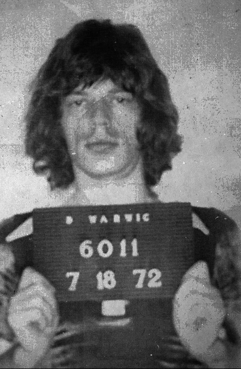 Gwiazdy w kartotekach policyjnych - Mick Jagger