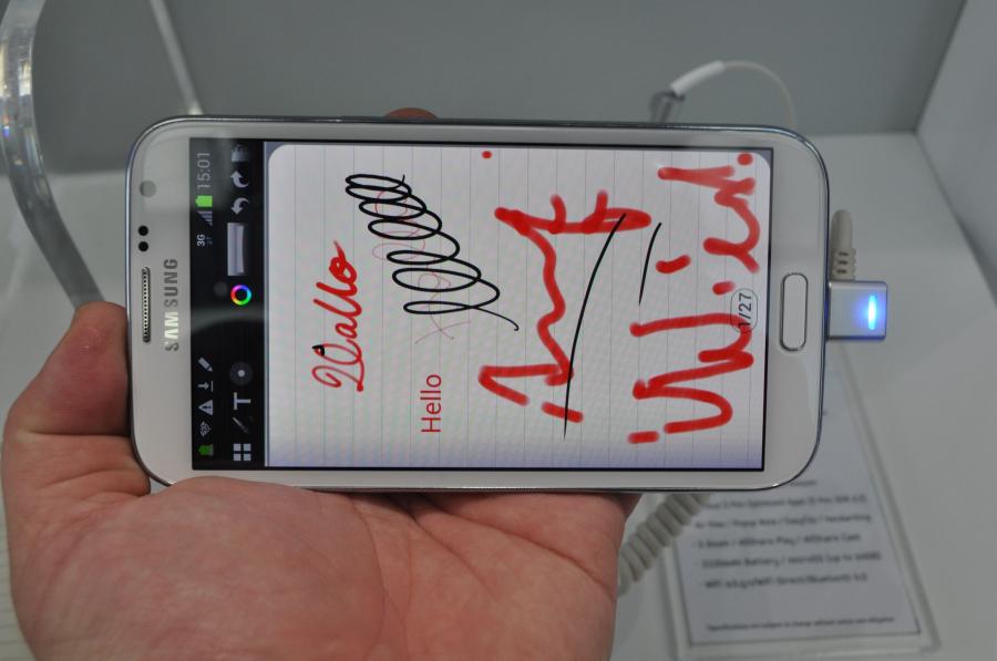 Galaxy Note II w wersji białej