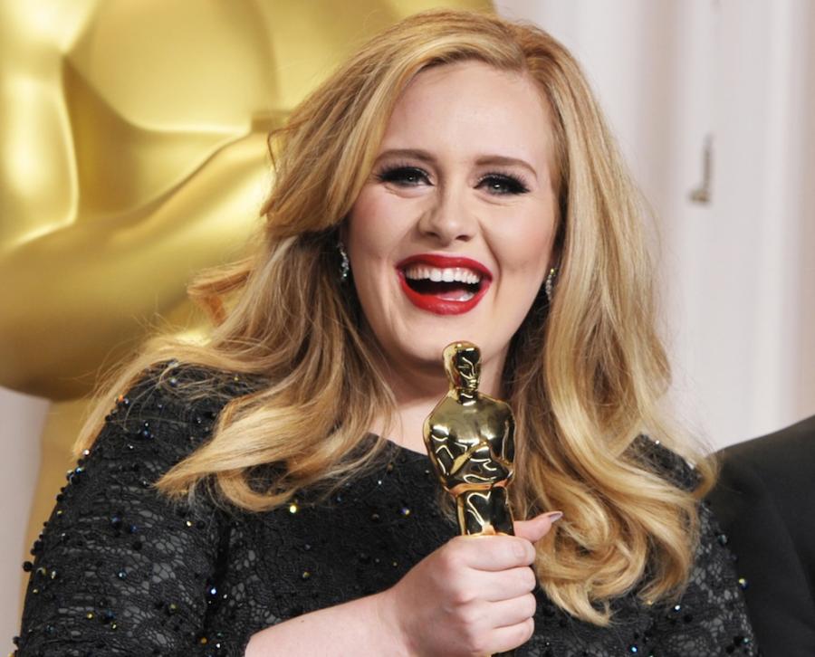Adele z Oscarem za "Skyfall"