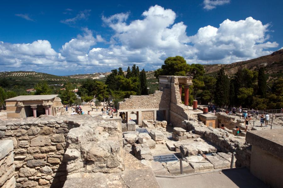 Stary Kreteńskie Miasto Z Pałacem Minosa Zdjęcia: Knossos. Tutaj Minotaur zabijał dziewice - Strona 17 - Wakacje