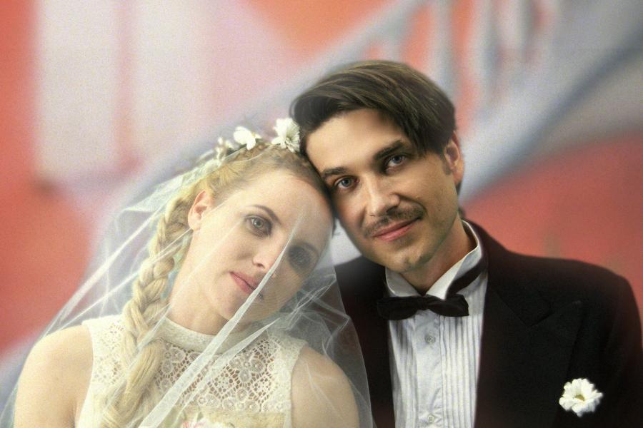 Ślubne zdjęcia Marcina Dorocińskiego i Julii Kijowskiej