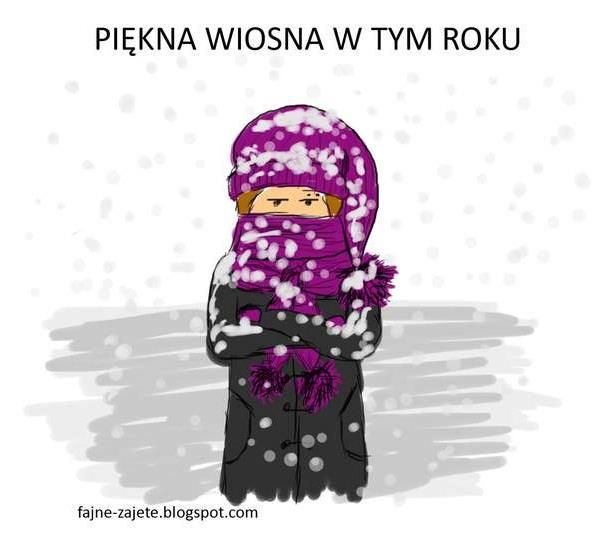 Internet przegania zimę dowcipem