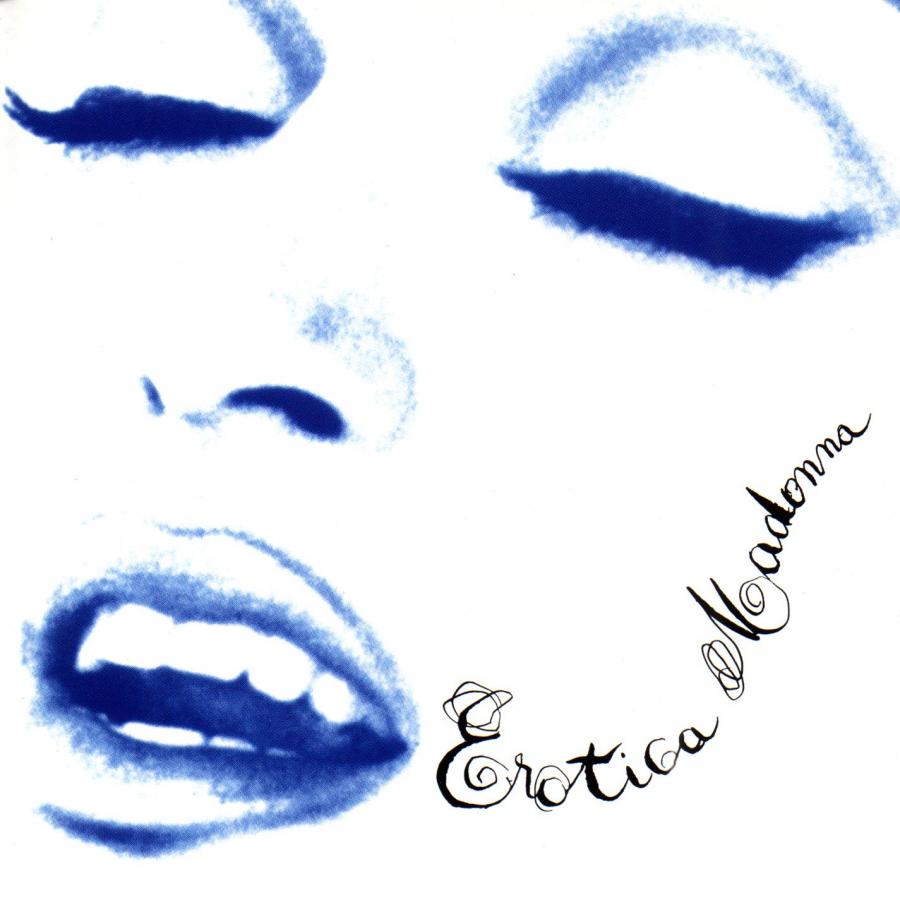 Madonna na okładce albumu "Erotica" w 1992 roku