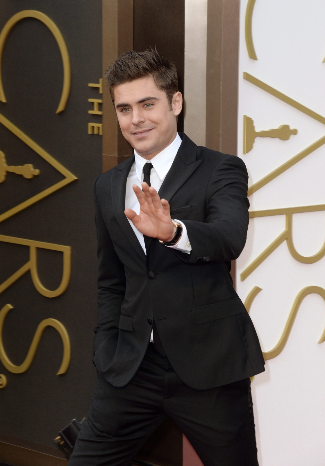 Zac Efron na gali Oscarów 2014