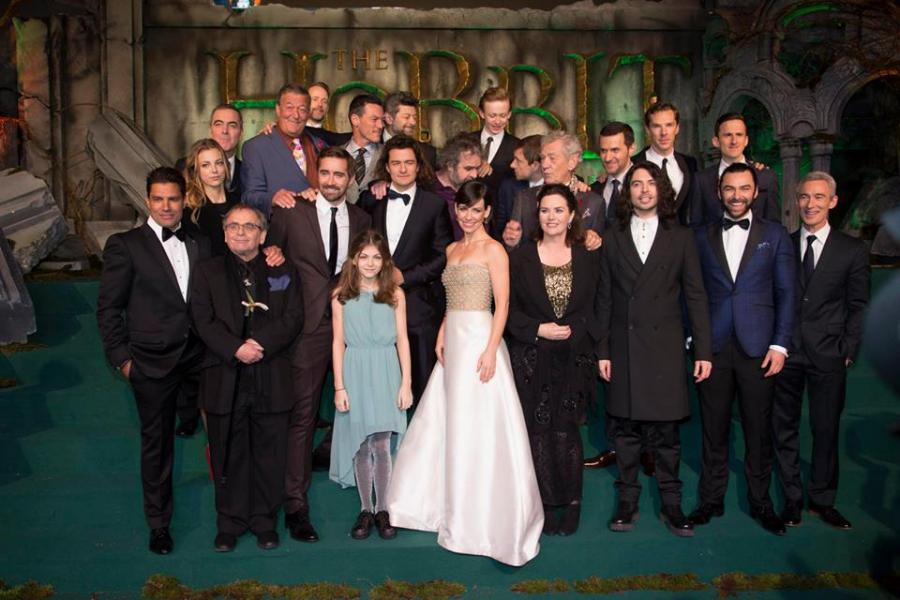 Gwiazdy filmu "Hobbit: Bitwa Pięciu Armii" na premierze w Londynie