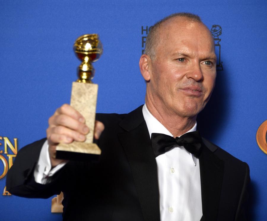 Najlepszy aktor w komedii lub musicalu:<br>Michael Keaton – "Birdman, czyli nieoczekiwane pożytki z niewiedzy"