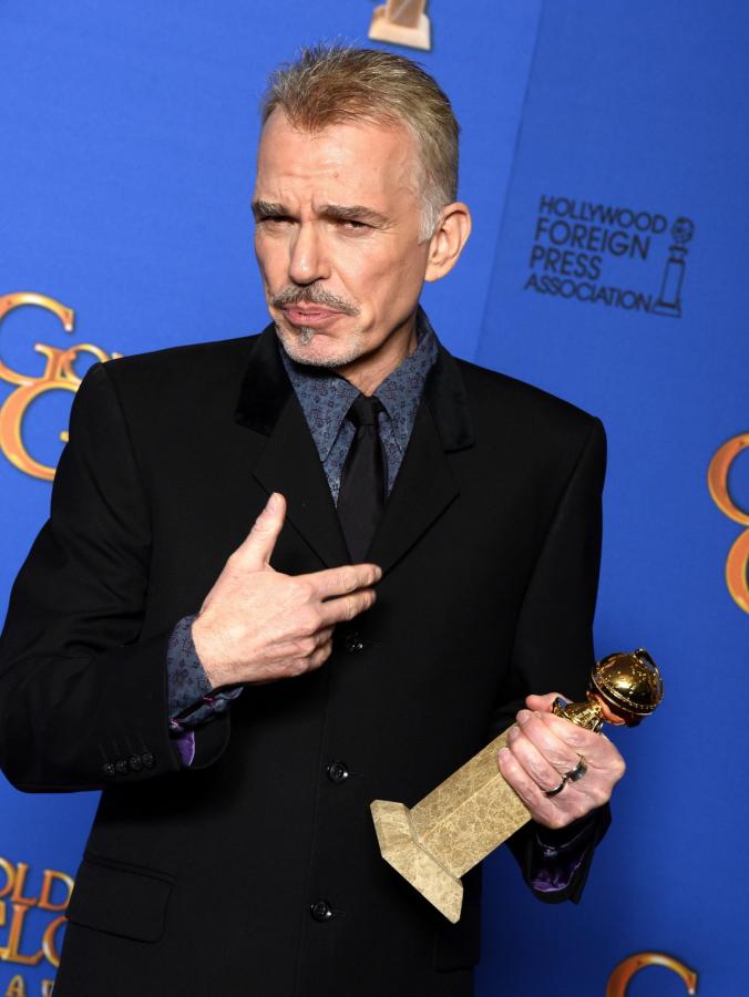 Najlepszy aktor w miniserialu lub filmie telewizyjnym:<br>Billy Bob Thornton – "Fargo"