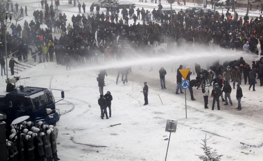 Starcia z protestującymi w Jastrzębiu