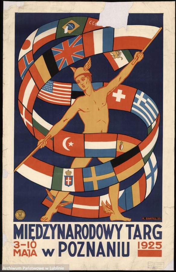 "Polski plakat propagandowy dwudziestolecia międzywojennego", zbiory Archiwum Państwowego w Lublinie