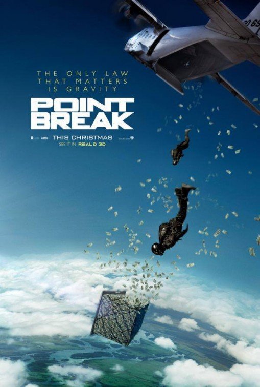 Plakat zapowiadający nowe "Point Break"