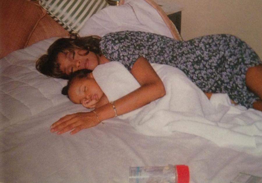Whitney Houston i malutka Bobbi Kristina Brown