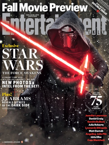 "Przebudzenie mocy" na okładce "Entertainment Weekly"