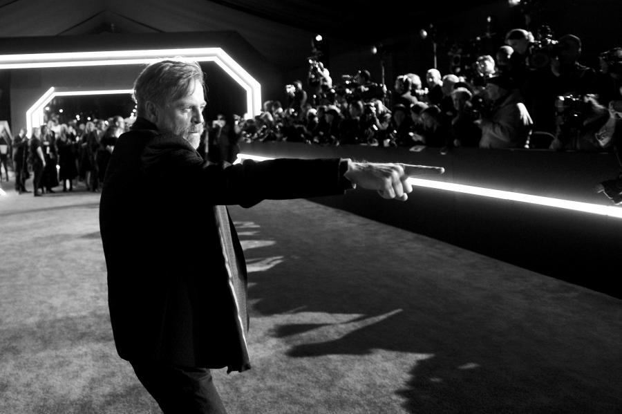 Mark Hamill premierze "Gwiezdnych wojen"