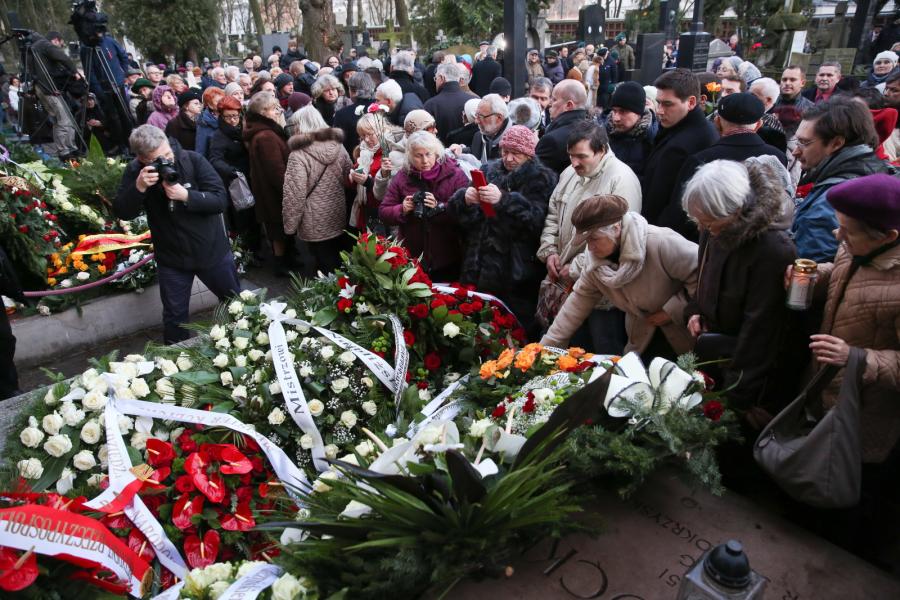 BOGUSŁAW KACZYŃSKI SPOCZĄŁ NA POWĄZKACH
