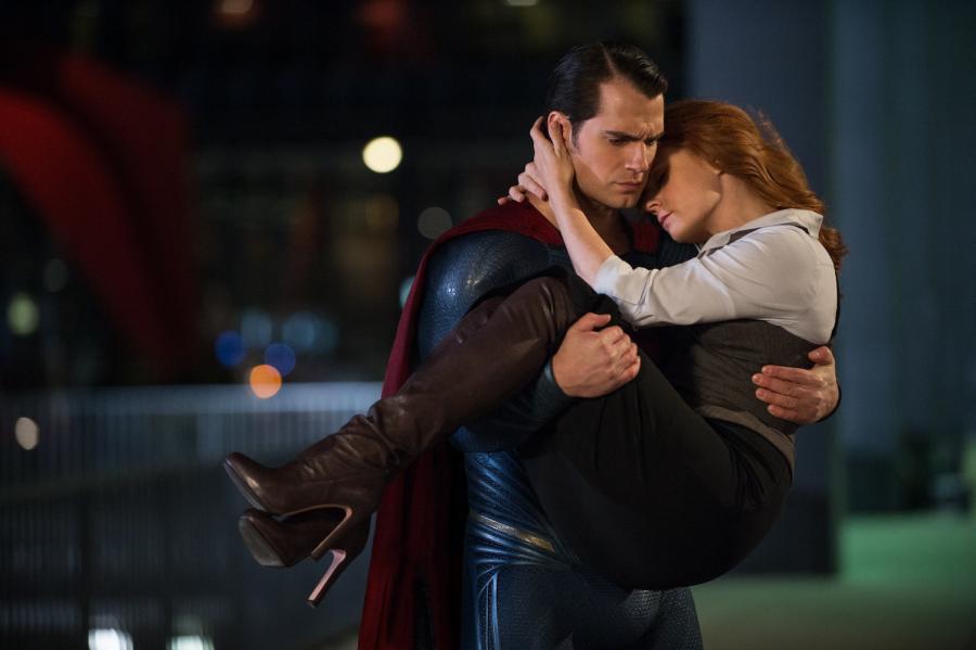 Henry Cavill i Amy Adams w filmie "Batman v Superman"