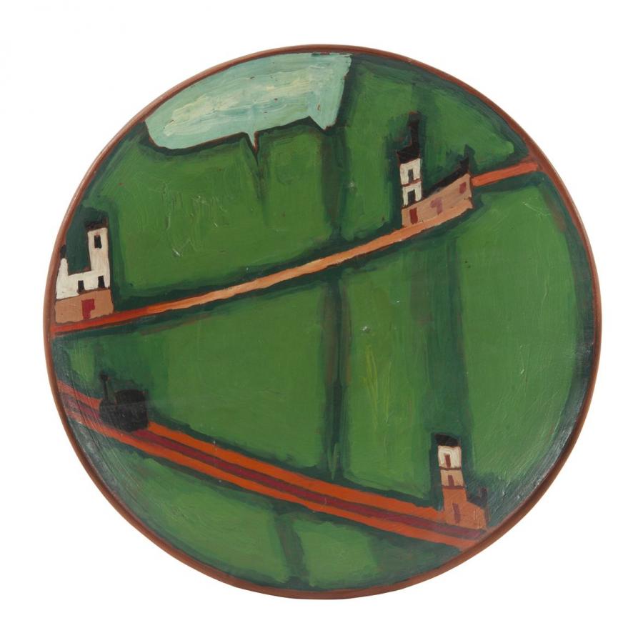 Malarstwo na ceramice: Jerzy Nowosielski